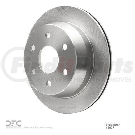 600-48037 by DYNAMIC FRICTION COMPANY - Disc Brake Rotor
