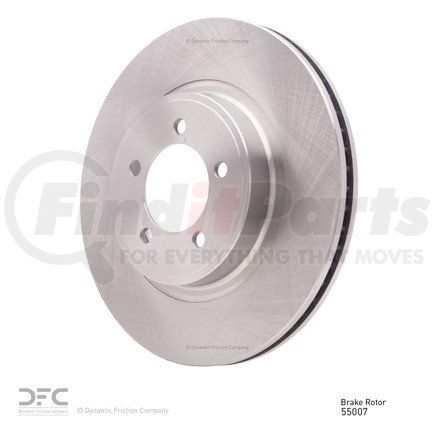 600-55007 by DYNAMIC FRICTION COMPANY - Disc Brake Rotor