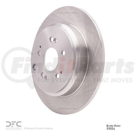 600-59054 by DYNAMIC FRICTION COMPANY - Disc Brake Rotor