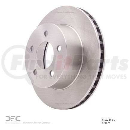 600-56009 by DYNAMIC FRICTION COMPANY - Disc Brake Rotor