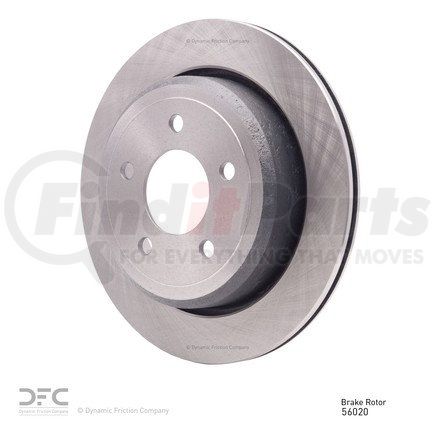 600-56020 by DYNAMIC FRICTION COMPANY - Disc Brake Rotor