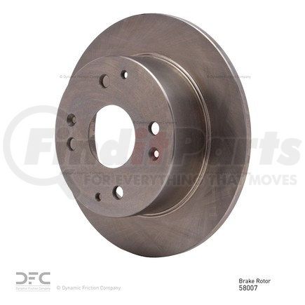 600-58007 by DYNAMIC FRICTION COMPANY - Disc Brake Rotor