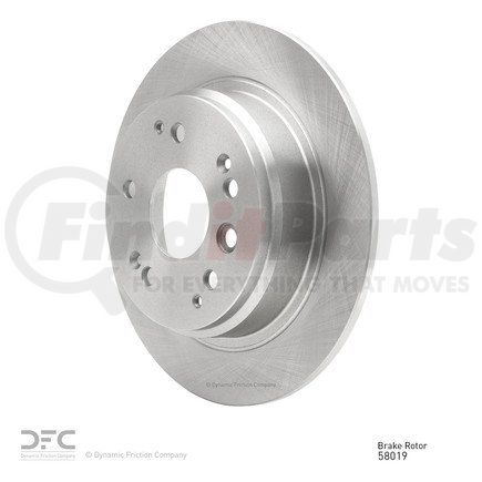 600-58019 by DYNAMIC FRICTION COMPANY - Disc Brake Rotor