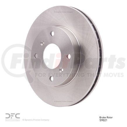 600-59021 by DYNAMIC FRICTION COMPANY - Disc Brake Rotor