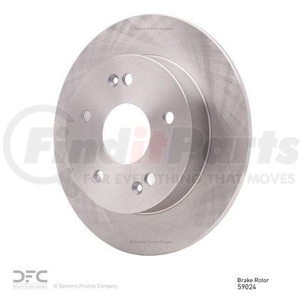 600-59024 by DYNAMIC FRICTION COMPANY - Disc Brake Rotor