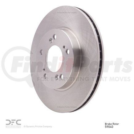 600-59040 by DYNAMIC FRICTION COMPANY - Disc Brake Rotor