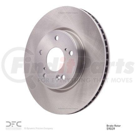 600-59039 by DYNAMIC FRICTION COMPANY - Disc Brake Rotor