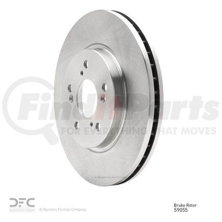 600-59055 by DYNAMIC FRICTION COMPANY - Disc Brake Rotor