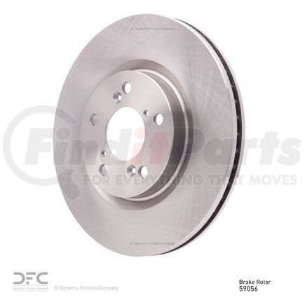 600-59056 by DYNAMIC FRICTION COMPANY - Disc Brake Rotor