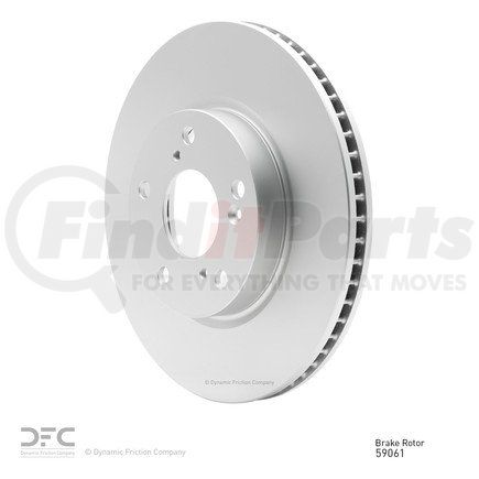 600-59061 by DYNAMIC FRICTION COMPANY - Disc Brake Rotor