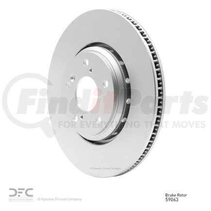 600-59063 by DYNAMIC FRICTION COMPANY - Disc Brake Rotor