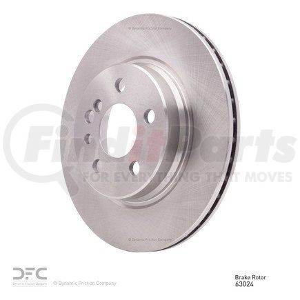 600-63024 by DYNAMIC FRICTION COMPANY - Disc Brake Rotor