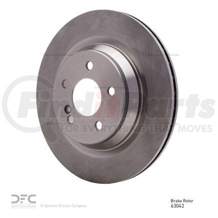 600-63042 by DYNAMIC FRICTION COMPANY - Disc Brake Rotor