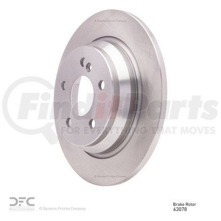 600-63078 by DYNAMIC FRICTION COMPANY - Disc Brake Rotor