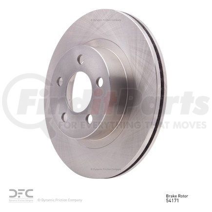 600-54171 by DYNAMIC FRICTION COMPANY - Disc Brake Rotor