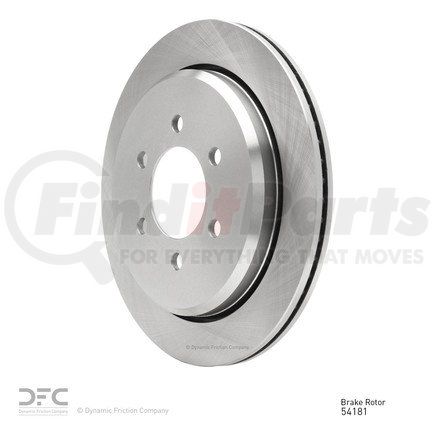 600-54181 by DYNAMIC FRICTION COMPANY - Disc Brake Rotor