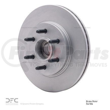 600-54184 by DYNAMIC FRICTION COMPANY - Disc Brake Rotor