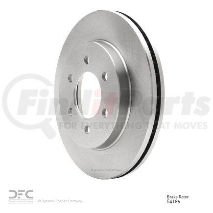 600-54186 by DYNAMIC FRICTION COMPANY - Disc Brake Rotor