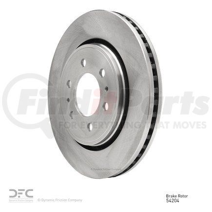 600-54204 by DYNAMIC FRICTION COMPANY - Disc Brake Rotor