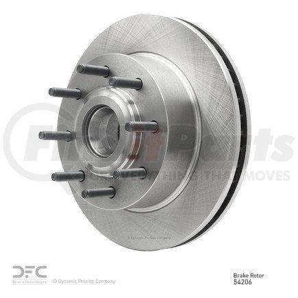 600-54206 by DYNAMIC FRICTION COMPANY - Disc Brake Rotor