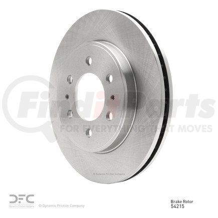 600-54215 by DYNAMIC FRICTION COMPANY - Disc Brake Rotor