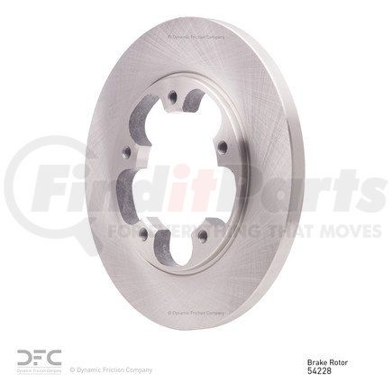 600-54228 by DYNAMIC FRICTION COMPANY - Disc Brake Rotor