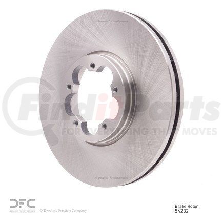 600-54232 by DYNAMIC FRICTION COMPANY - Disc Brake Rotor