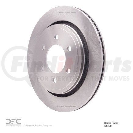 600-54231 by DYNAMIC FRICTION COMPANY - Disc Brake Rotor