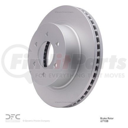 600-67108 by DYNAMIC FRICTION COMPANY - Disc Brake Rotor