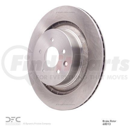 600-68013 by DYNAMIC FRICTION COMPANY - Disc Brake Rotor