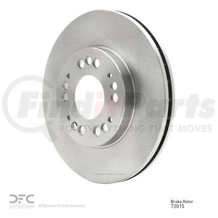 600-72015 by DYNAMIC FRICTION COMPANY - Disc Brake Rotor