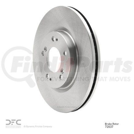 600-72037 by DYNAMIC FRICTION COMPANY - Disc Brake Rotor