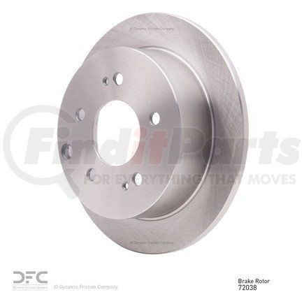 600-72038 by DYNAMIC FRICTION COMPANY - Disc Brake Rotor