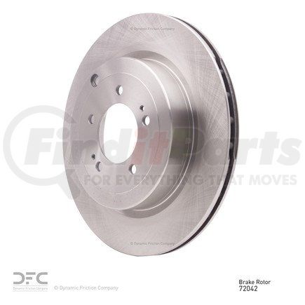 600-72042 by DYNAMIC FRICTION COMPANY - Disc Brake Rotor