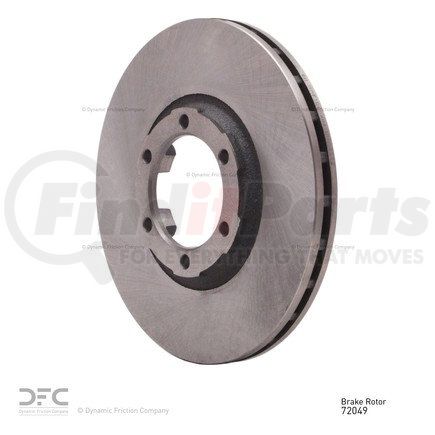 600-72049 by DYNAMIC FRICTION COMPANY - Disc Brake Rotor