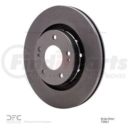 600-72061 by DYNAMIC FRICTION COMPANY - Disc Brake Rotor