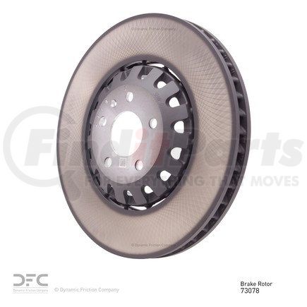 60073078 by DYNAMIC FRICTION COMPANY - DFC Brake Rotor