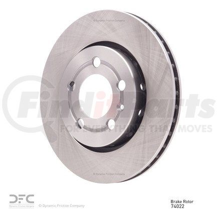 600-74022 by DYNAMIC FRICTION COMPANY - Disc Brake Rotor