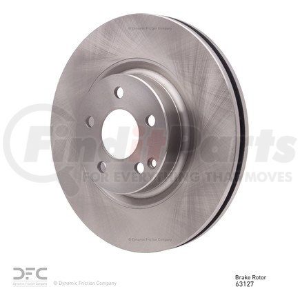 600-63127 by DYNAMIC FRICTION COMPANY - Disc Brake Rotor