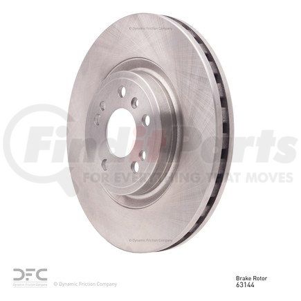 600-63144 by DYNAMIC FRICTION COMPANY - Disc Brake Rotor