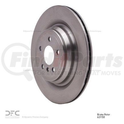 600-63150 by DYNAMIC FRICTION COMPANY - Disc Brake Rotor