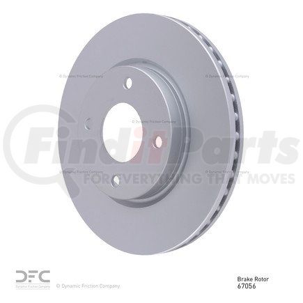 600-67056 by DYNAMIC FRICTION COMPANY - Disc Brake Rotor