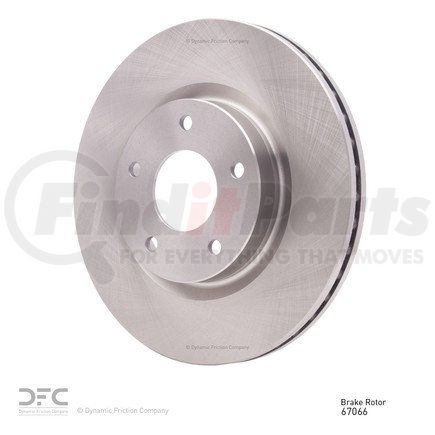 600-67066 by DYNAMIC FRICTION COMPANY - Disc Brake Rotor