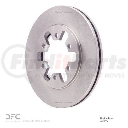 600-67077 by DYNAMIC FRICTION COMPANY - Disc Brake Rotor