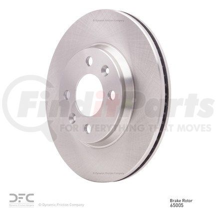 600-65005 by DYNAMIC FRICTION COMPANY - Disc Brake Rotor