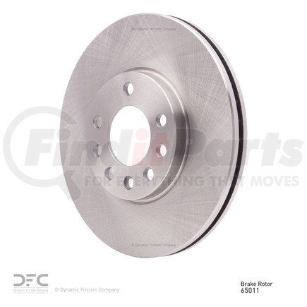 600-65011 by DYNAMIC FRICTION COMPANY - Disc Brake Rotor