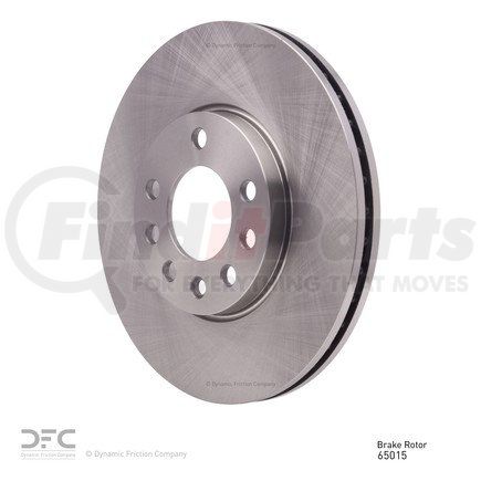 600-65015 by DYNAMIC FRICTION COMPANY - Disc Brake Rotor