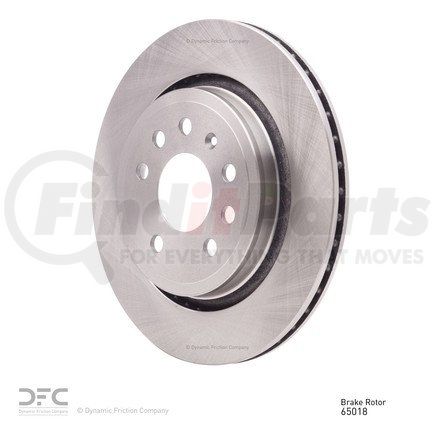 600-65018 by DYNAMIC FRICTION COMPANY - Disc Brake Rotor