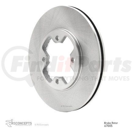 600-67005 by DYNAMIC FRICTION COMPANY - Disc Brake Rotor