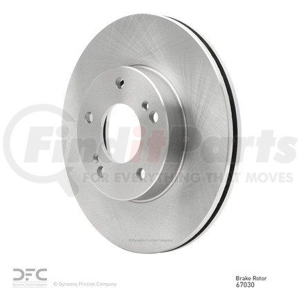 600-67030 by DYNAMIC FRICTION COMPANY - Disc Brake Rotor